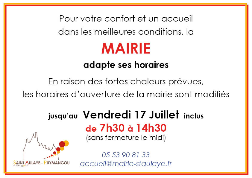 horaires t canicule mairie bb